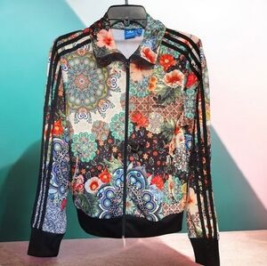 Adidas Originals x Farm Rio Jardim Agharta Firebird Track Jacket Size Medium